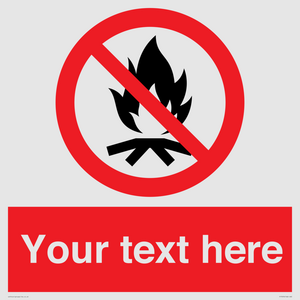 Custom prohibition No campfire